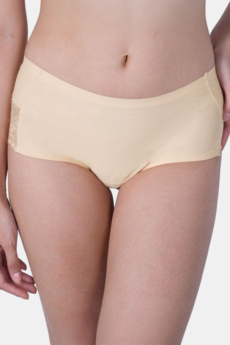 Soie Seamless Mid Waist Full Coverage Lace Brief (Pack Of 2) - Multicolor — image 8